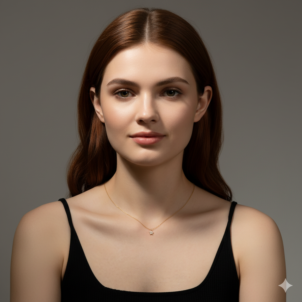 925 Sterling Silver Flower Zircon Pendant