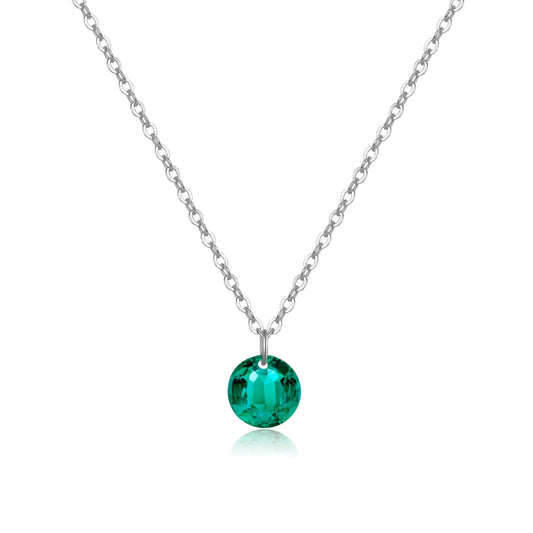 Give me a product description for 925 Sterling Silver Mint Green Pendant