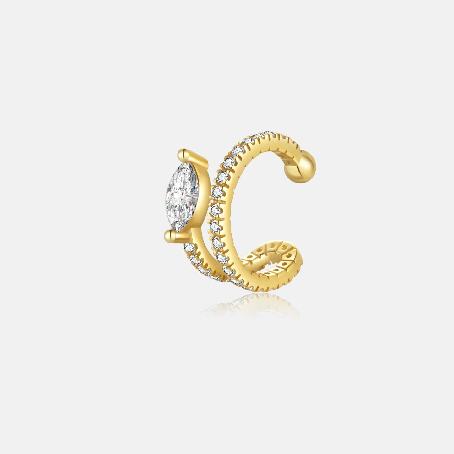 925 Sterling Silver Earcuff