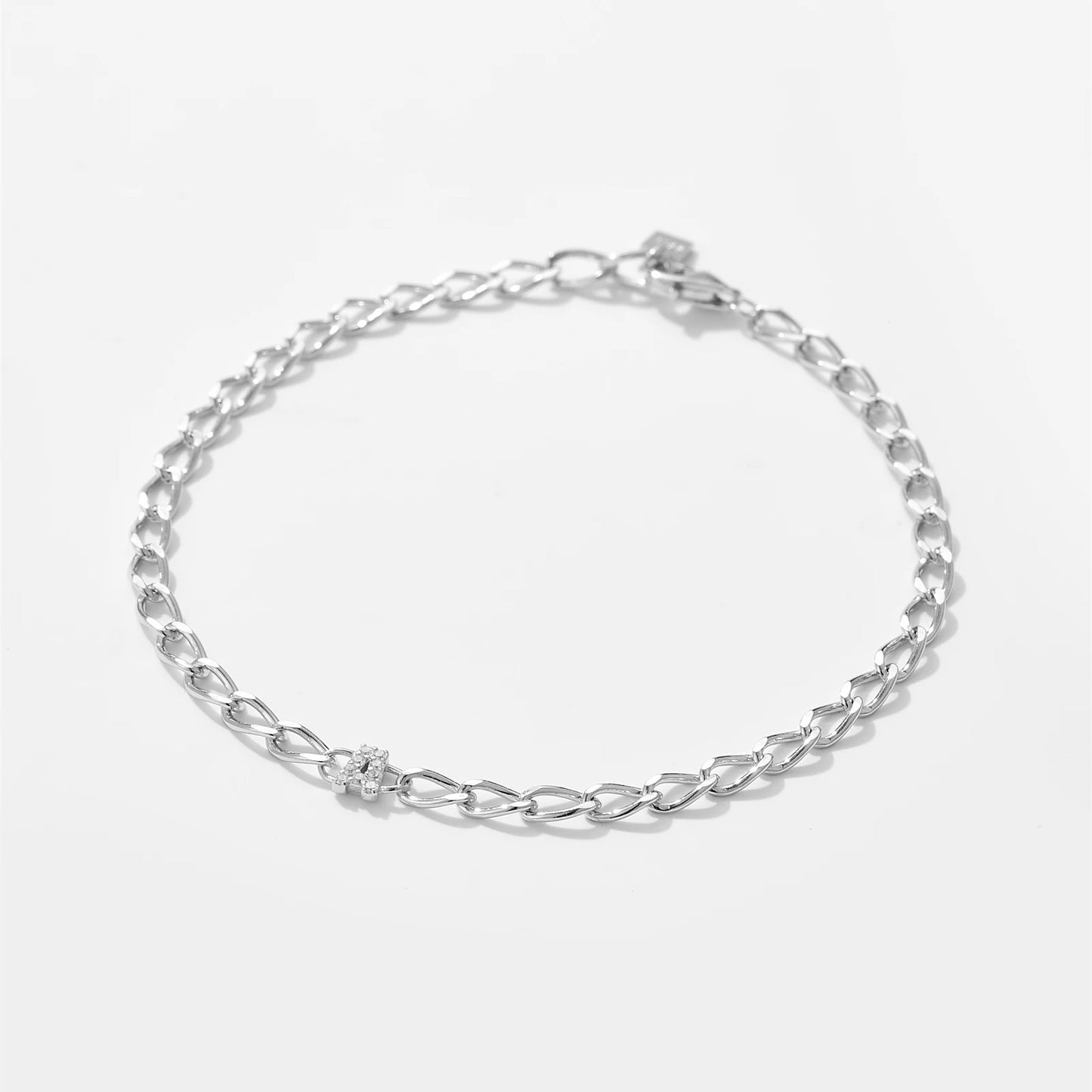 925 Sterling Silver Zircon Bracelet