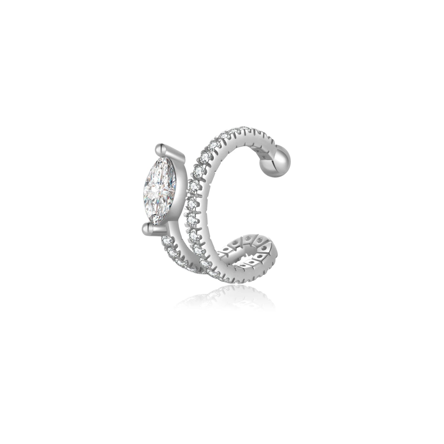 925 Sterling Silver Earcuff
