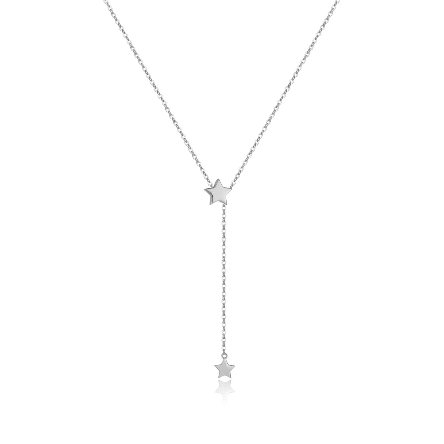 925 Sterling Silver Adjustable Star Pendant