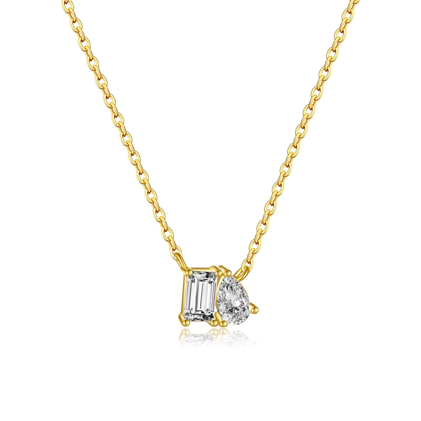 925 Sterling Silver Zircon Pendant