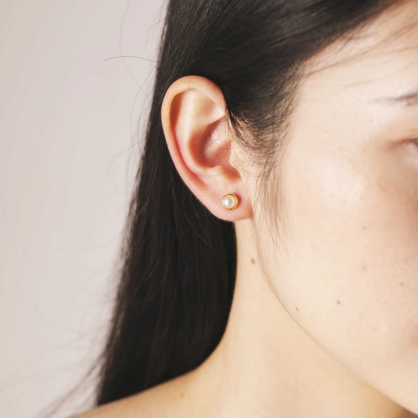 925 Sterling Silver Pearl Earring