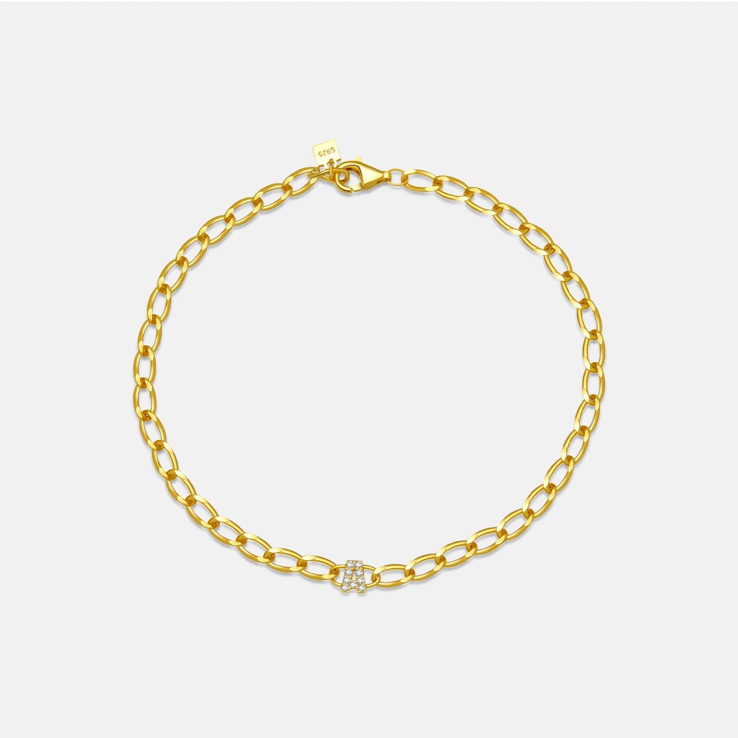 925 Sterling Silver Zircon Bracelet