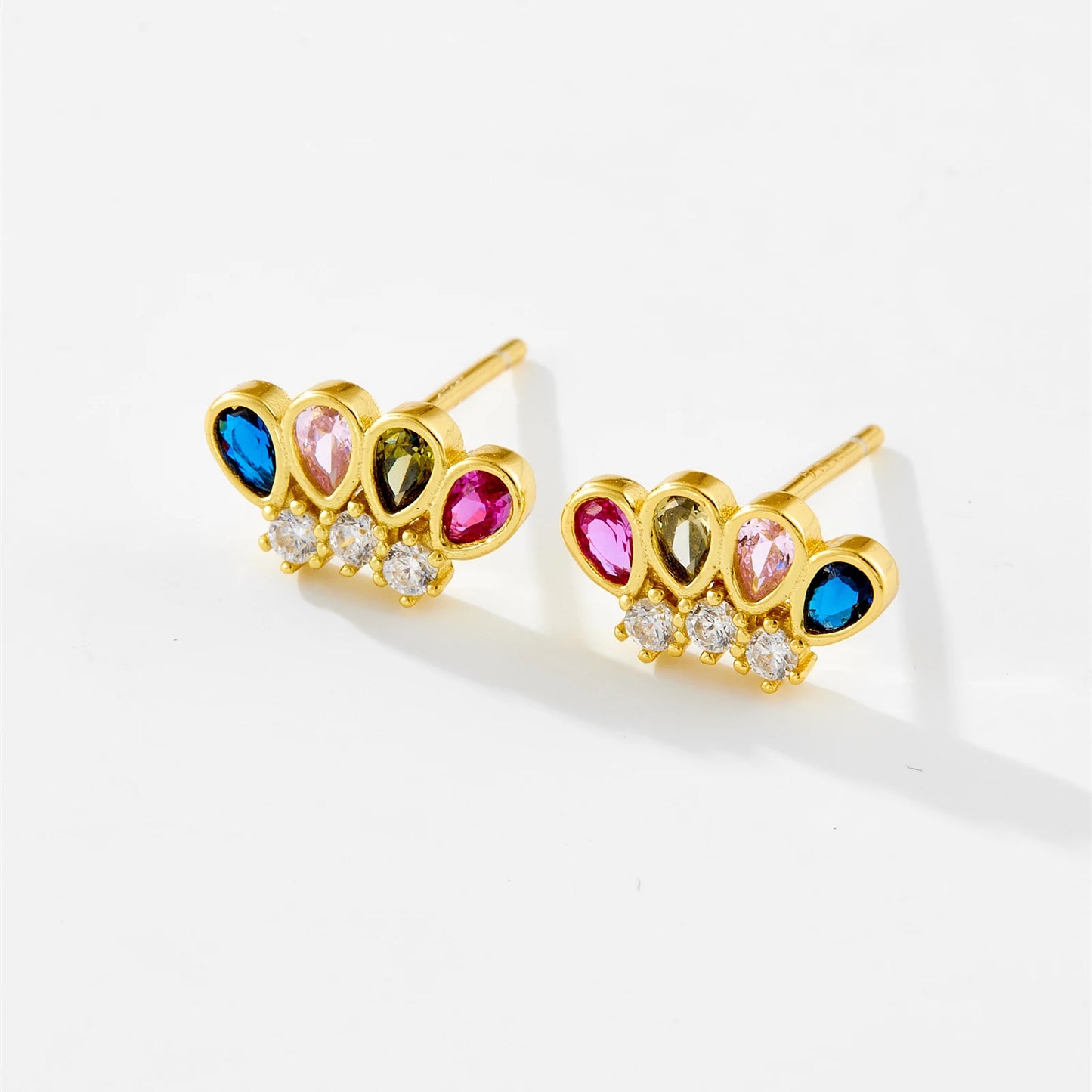 925 Sterling Silver Zircon Earring