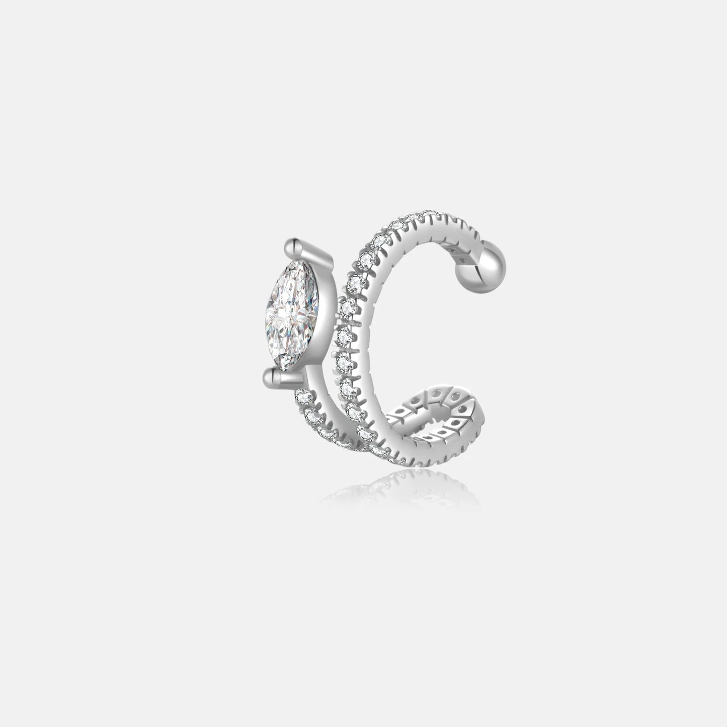 925 Sterling Silver Earcuff
