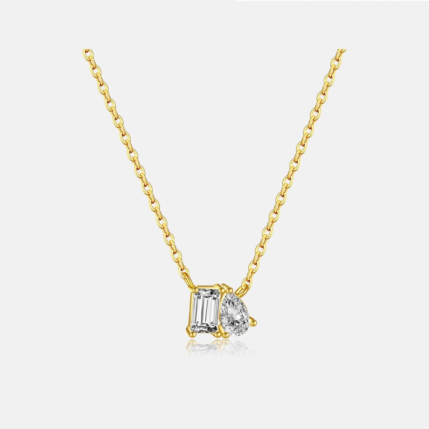 925 Sterling Silver Zircon Pendant