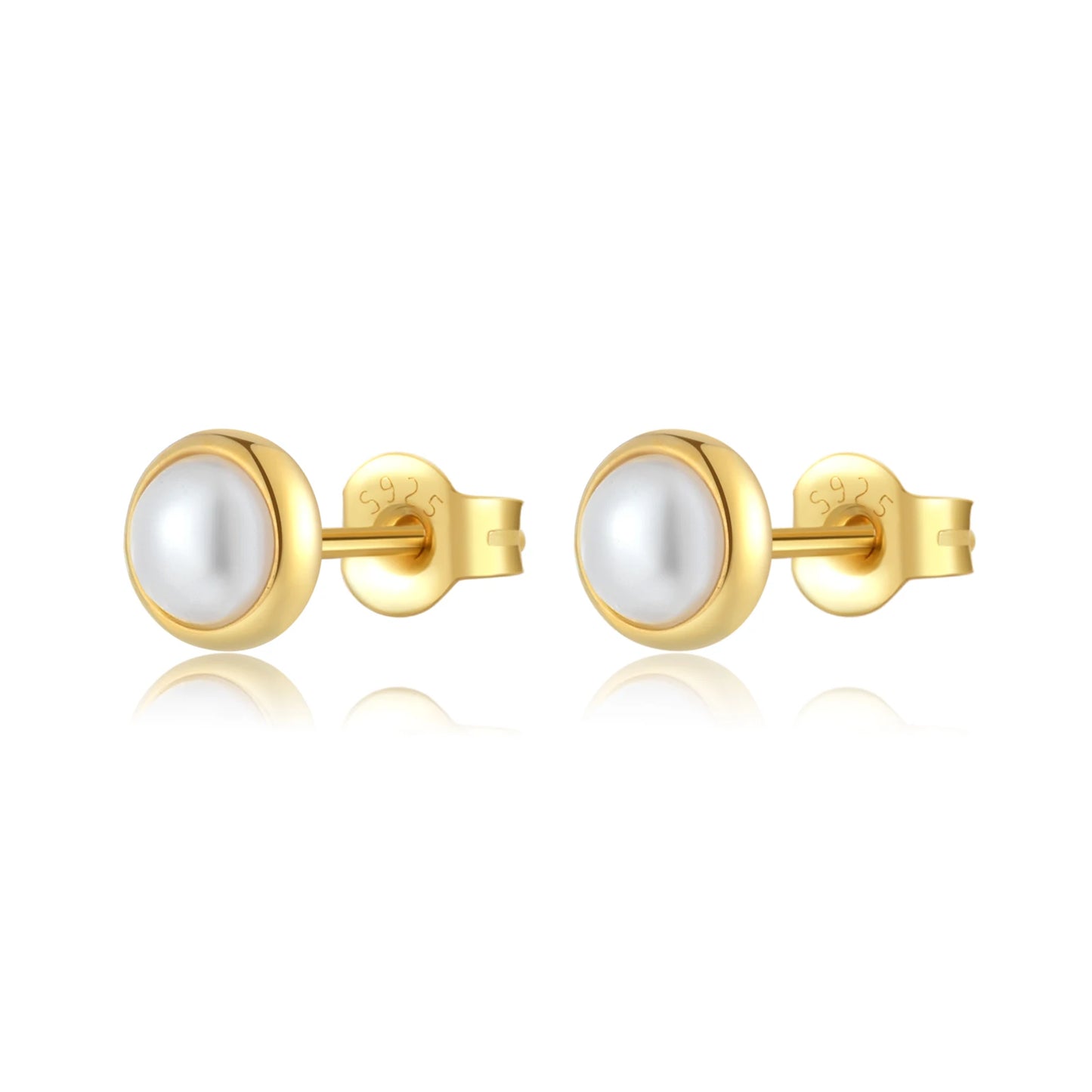 925 Sterling Silver Pearl Earring