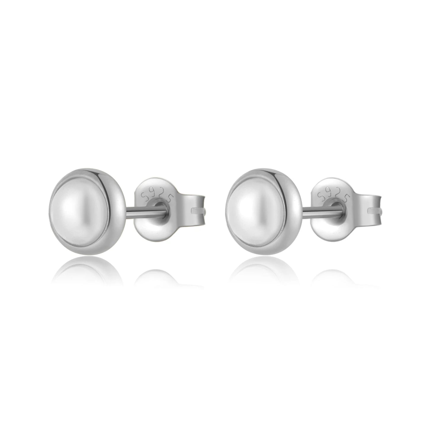 925 Sterling Silver Pearl Earring