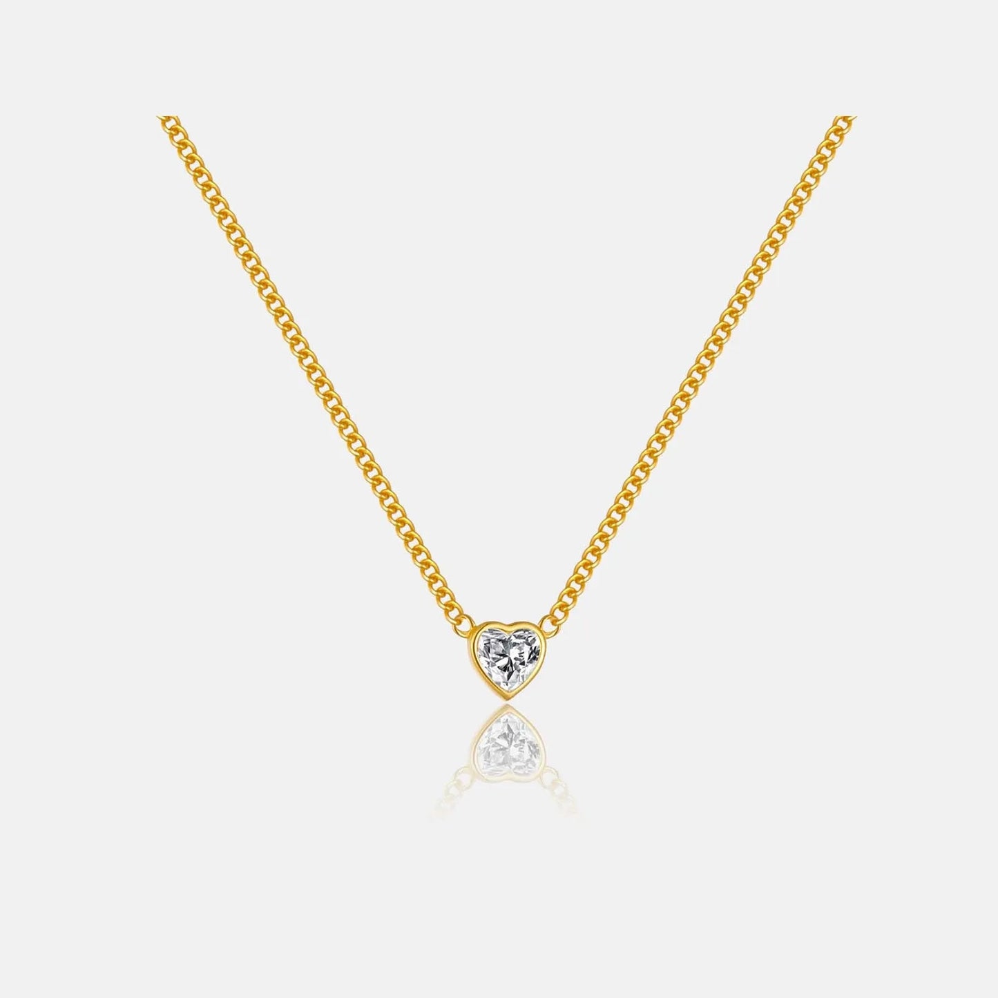 925 Sterling Silver Heart Pendant