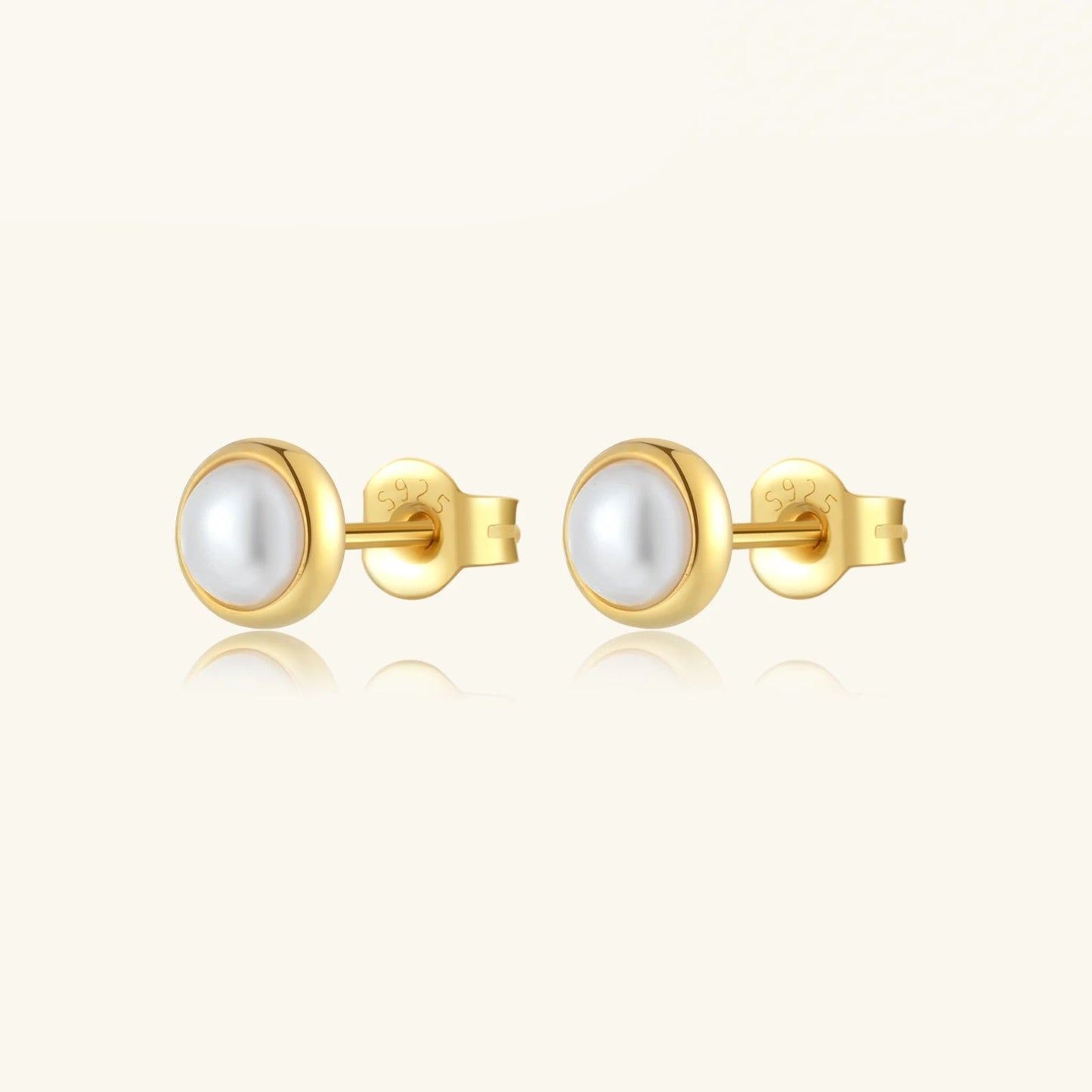 925 Sterling Silver Pearl Earring