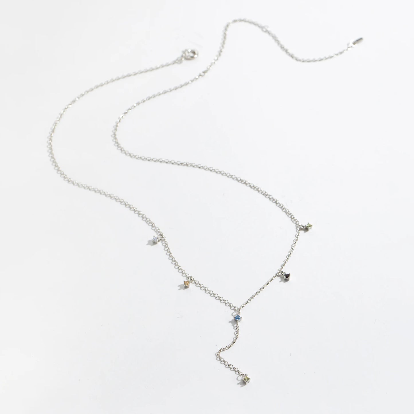 925 Sterling Silver Zircon Necklace